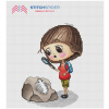 Little explorer - rock