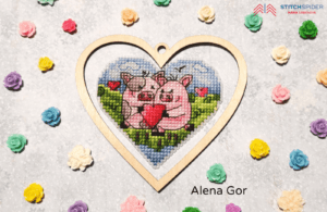 Cute piggies by Alena Gor