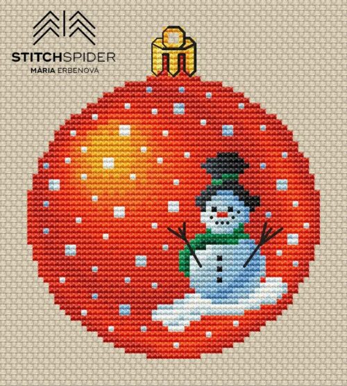 christmas-ball-orange-snowman_image