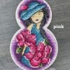 The Lady with flowers - Image 3