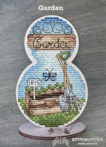 Garden on the wood