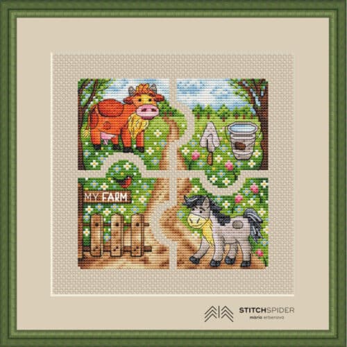 My farm in frame