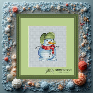 Snowman Boris background