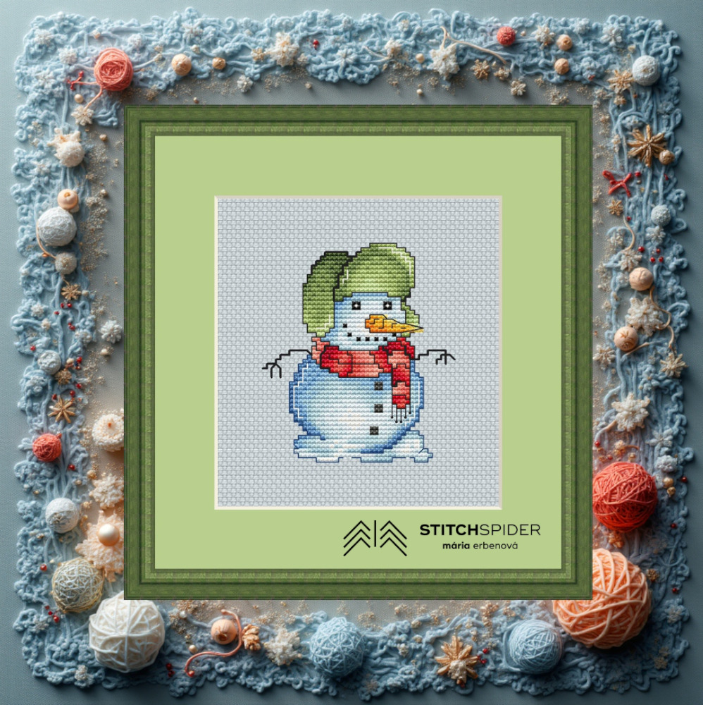 Snowman Boris background